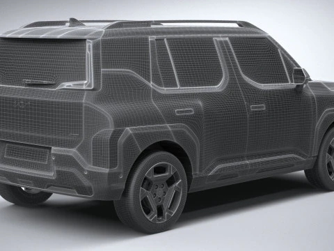KIA Syros 2025 3D Model