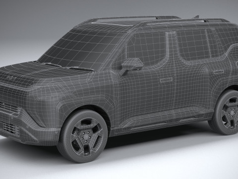 KIA Syros 2025 Modelo 3D