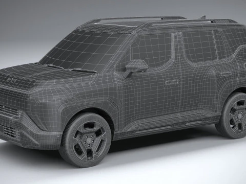 KIA Syros 2025 3D Model