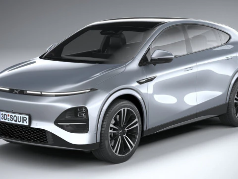 Xpeng G6 2025 3D Model