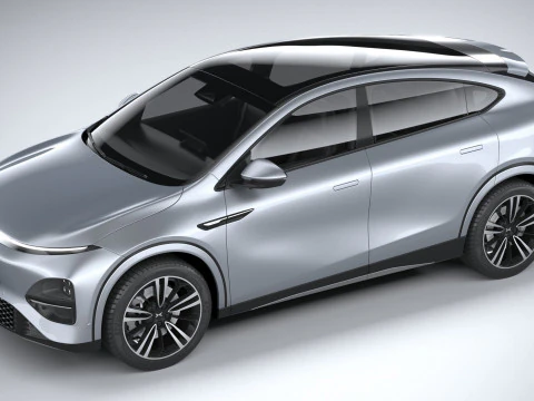 Xpeng G6 2025 3D Model