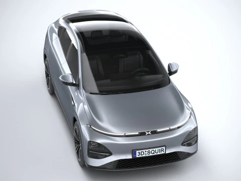 Xpeng G6 2025 3D Model