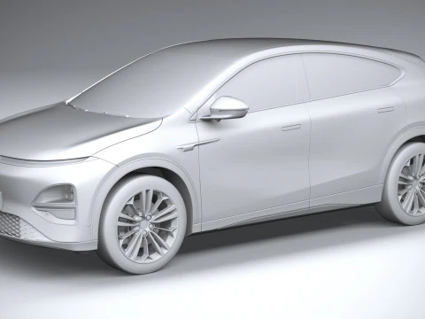 Xpeng G6 2025 3D Model