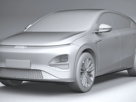 Xpeng G6 2025 3D Model