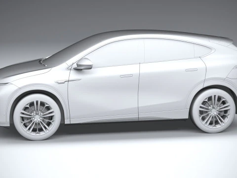 Xpeng G6 2025 3D Model