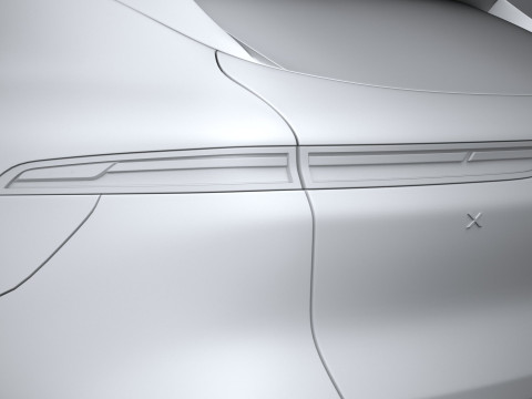 Xpeng G6 2025 Model 3D