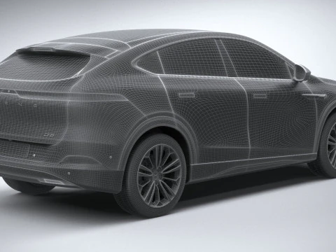 Xpeng G6 2025 3D Model