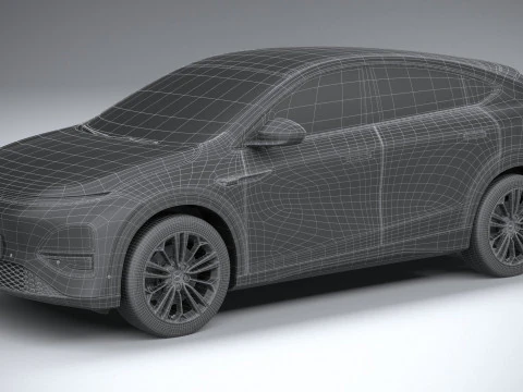 Xpeng G6 2025 3D Model