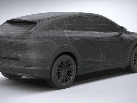 Xpeng G6 2025 3D Model