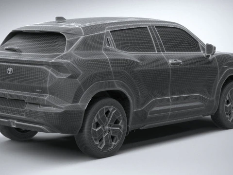 Toyota Urban Cruiser 2025 3D Model