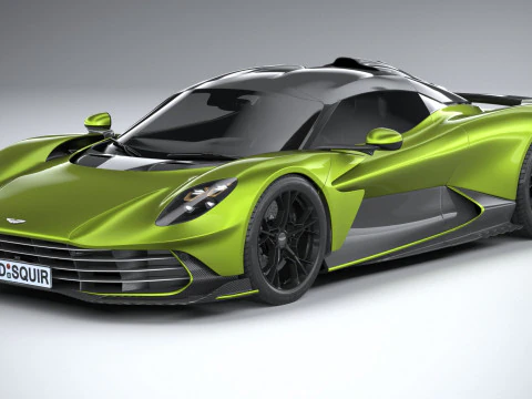 Aston Martin Valhalla 2026 3D Model