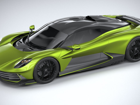 Aston Martin Valhalla 2026 Modello 3D