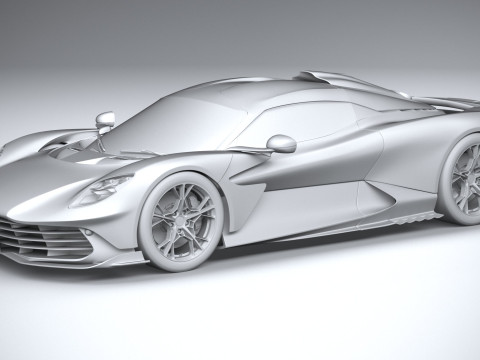 Aston Martin Valhalla 2026 Modello 3D