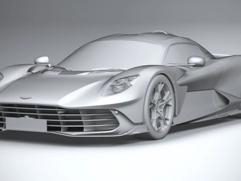 Aston Martin Valhalla 2026 3D Model