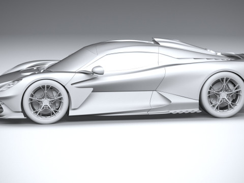 Aston Martin Valhalla 2026 Modello 3D