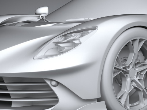 Aston Martin Valhalla 2026 Modello 3D