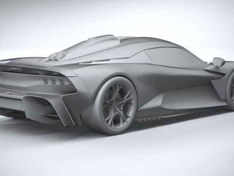 Aston Martin Valhalla 2026 Modello 3D
