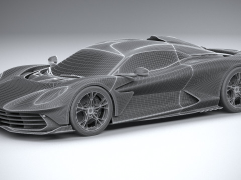 Aston Martin Valhalla 2026 Modello 3D