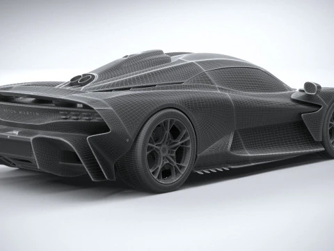 Aston Martin Valhalla 2026 3D Model