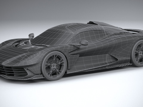 Aston Martin Valhalla 2026 Modello 3D