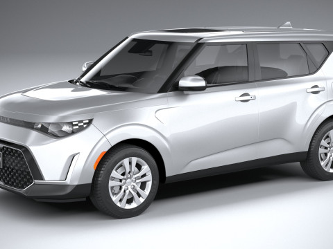 KIA Soul 2024 3D Модель
