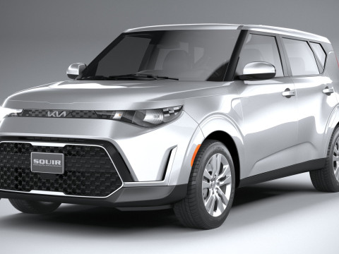 KIA Soul 2024 3D Модель