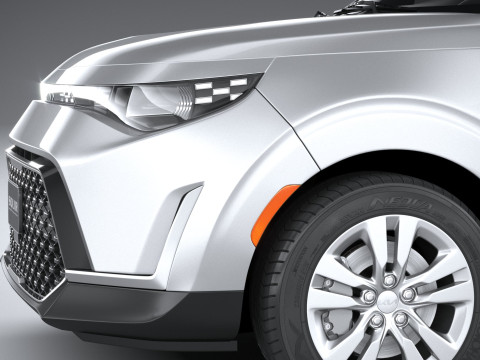 KIA Soul 2024 3D Модель