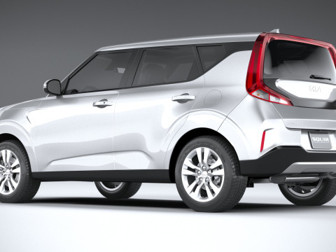 KIA Soul 2024 3D Модель