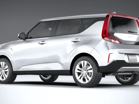 KIA Soul 2024 3D Model