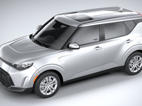 KIA Soul 2024 3D Модель