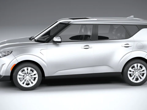 KIA Soul 2024 3D Model