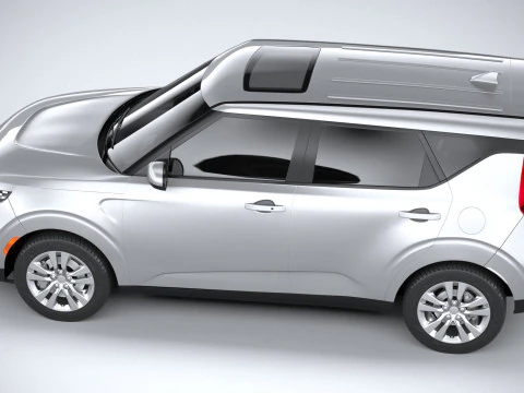 KIA Soul 2024 3D Model