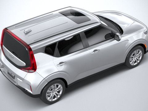 KIA Soul 2024 3D Модель