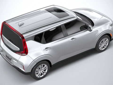 KIA Soul 2024 3D Model