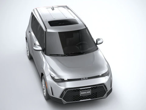 KIA Soul 2024 3D Model