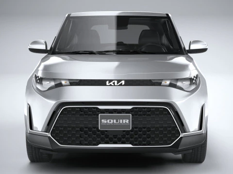 KIA Soul 2024 3D Model