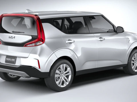 KIA Soul 2024 3D Model