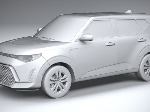 KIA Soul 2024 3D Модель