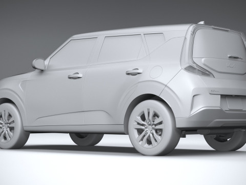 KIA Soul 2024 3D Модель