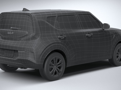 KIA Soul 2024 3D Модель