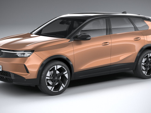 Opel Grandland 2025 3D Model