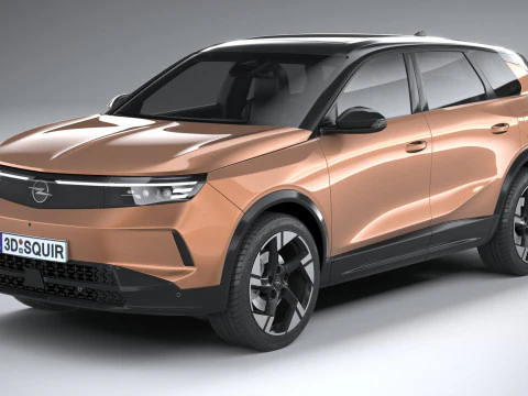 Opel Grandland 2025 3D Model