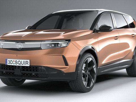 Opel Grandland 2025 3D-Modell
