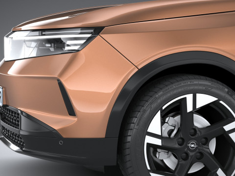 Opel Grandland 2025 3D-Modell