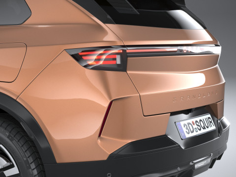 Opel Grandland 2025 3D-Modell