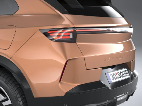 Opel Grandland 2025 3D Model