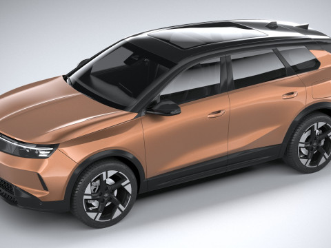 Opel Grandland 2025 3D-Modell