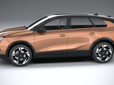 Opel Grandland 2025 3D-Modell