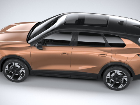 Opel Grandland 2025 3D-Modell