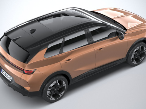 Opel Grandland 2025 3D-Modell